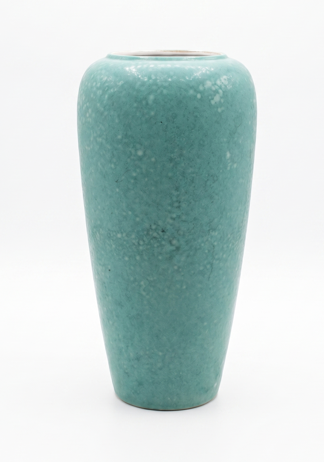 Grand Vase Vintage Turquoise en Céramique West Germany WGP (40 cm)
